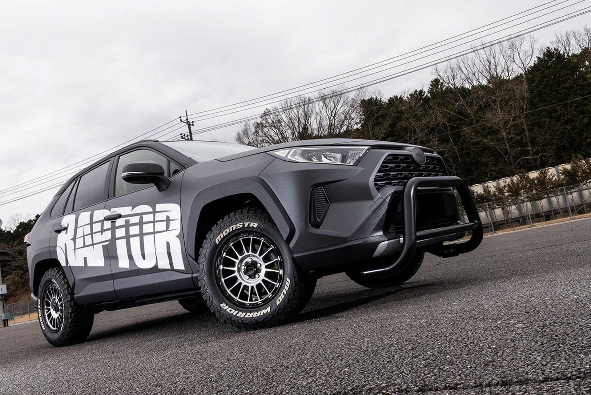 The Raptor Japan Is No Ford, But A Demo Toyota RAV4 With A Protective Coating