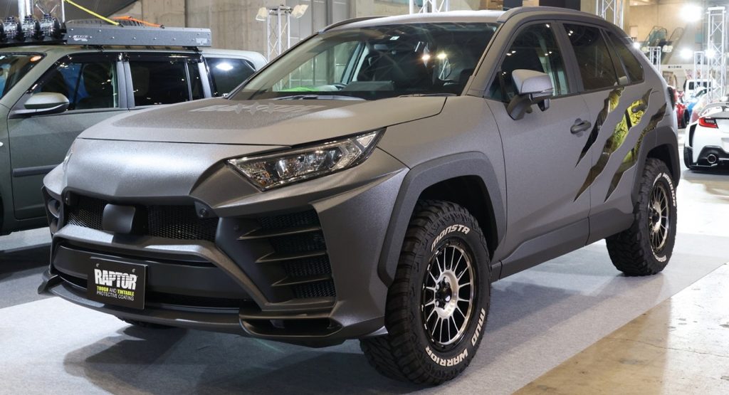  The Raptor Japan Is No Ford, But A Demo Toyota RAV4 With A Protective Coating