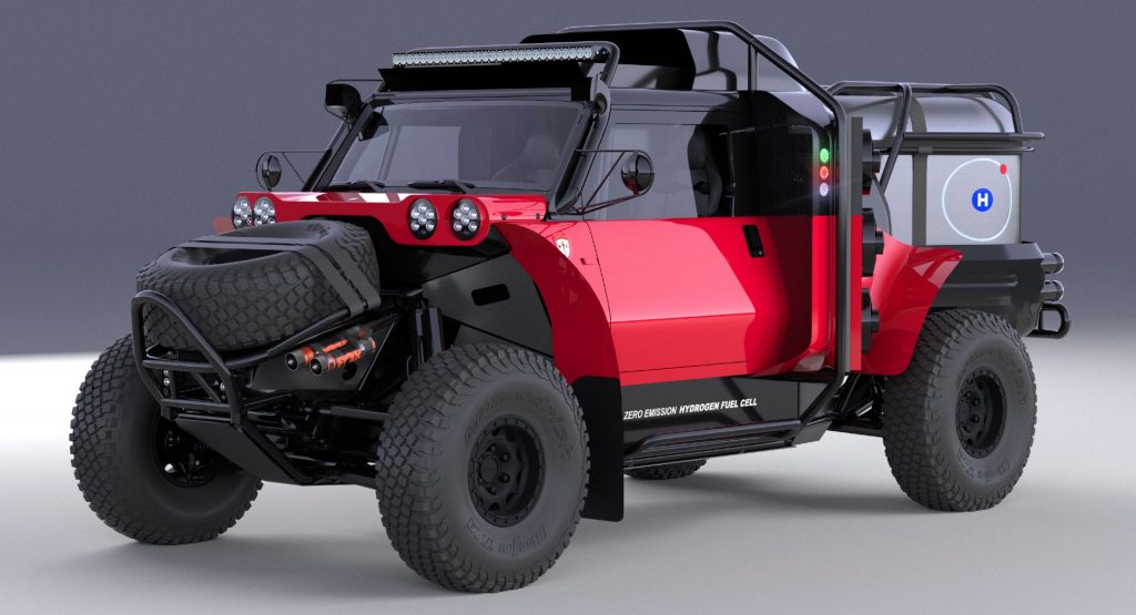  SCG Unveils Hydrogen-Powered Boot Baja Racer, With A Road-Legal Version To Follow