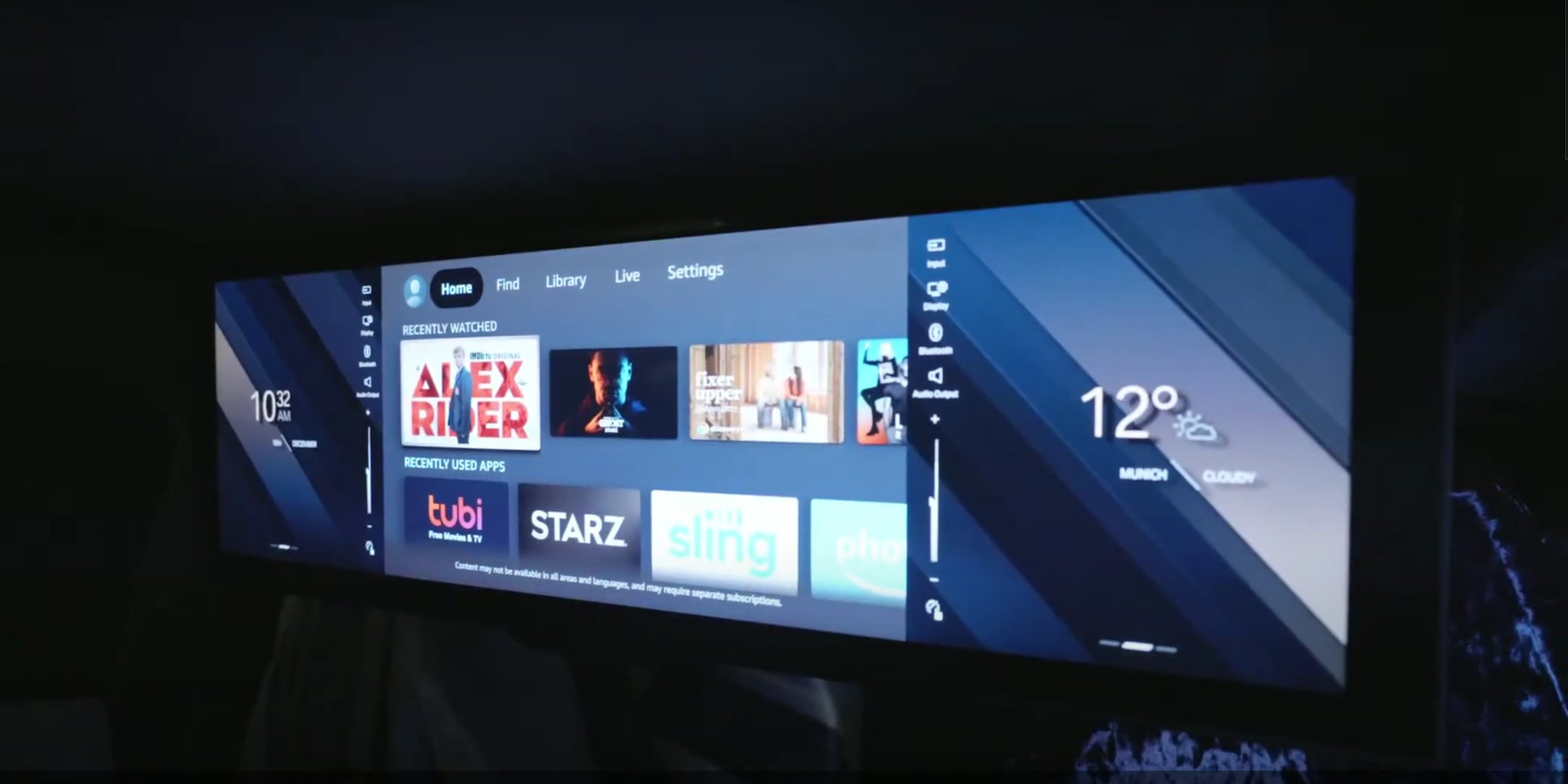 BMW Turns Back Seat Into A Cinema With Massive 31-Inch Screen Amazon Fire TV