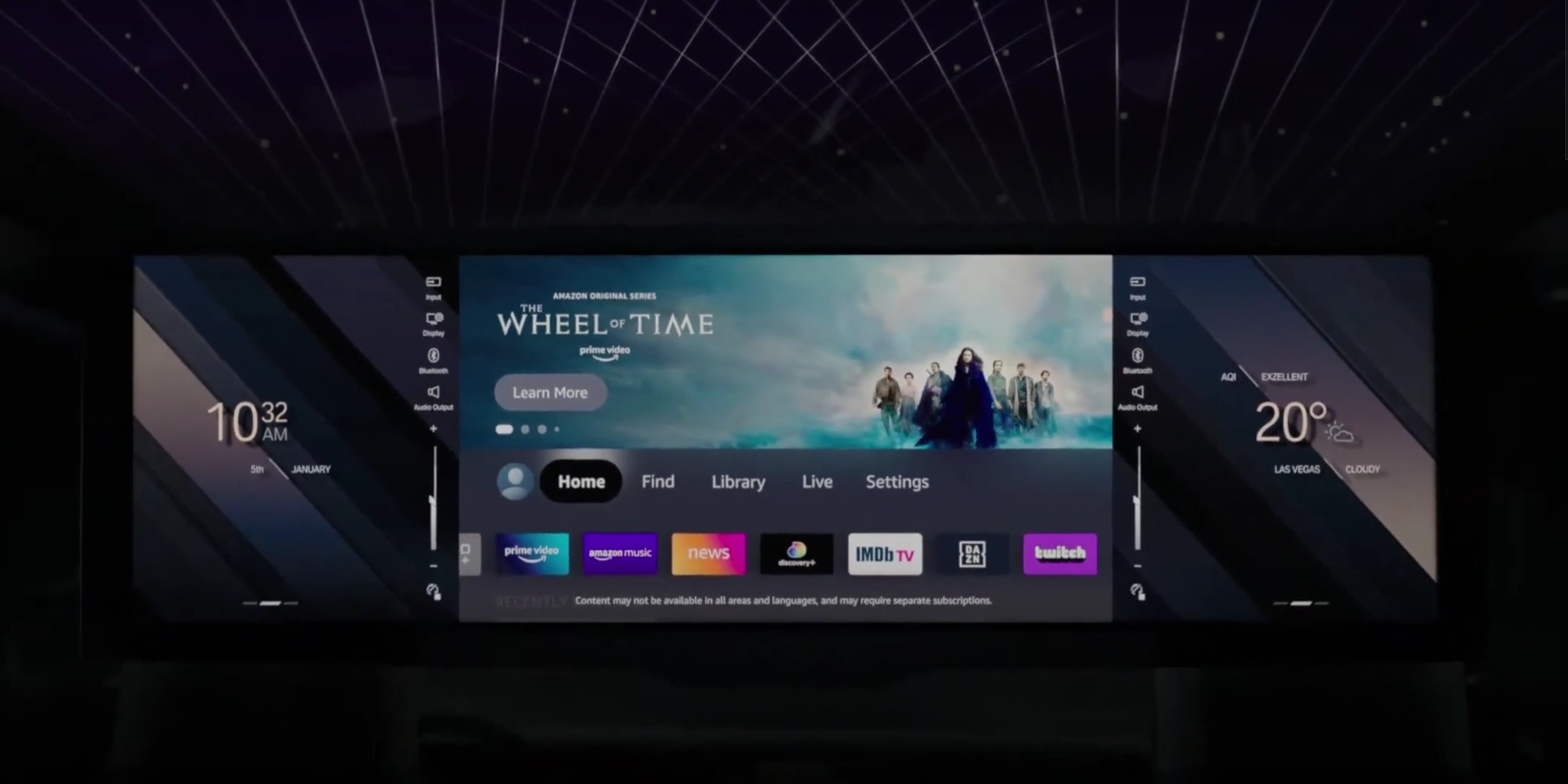 BMW Turns Back Seat Into A Cinema With Massive 31-Inch Screen Amazon Fire TV