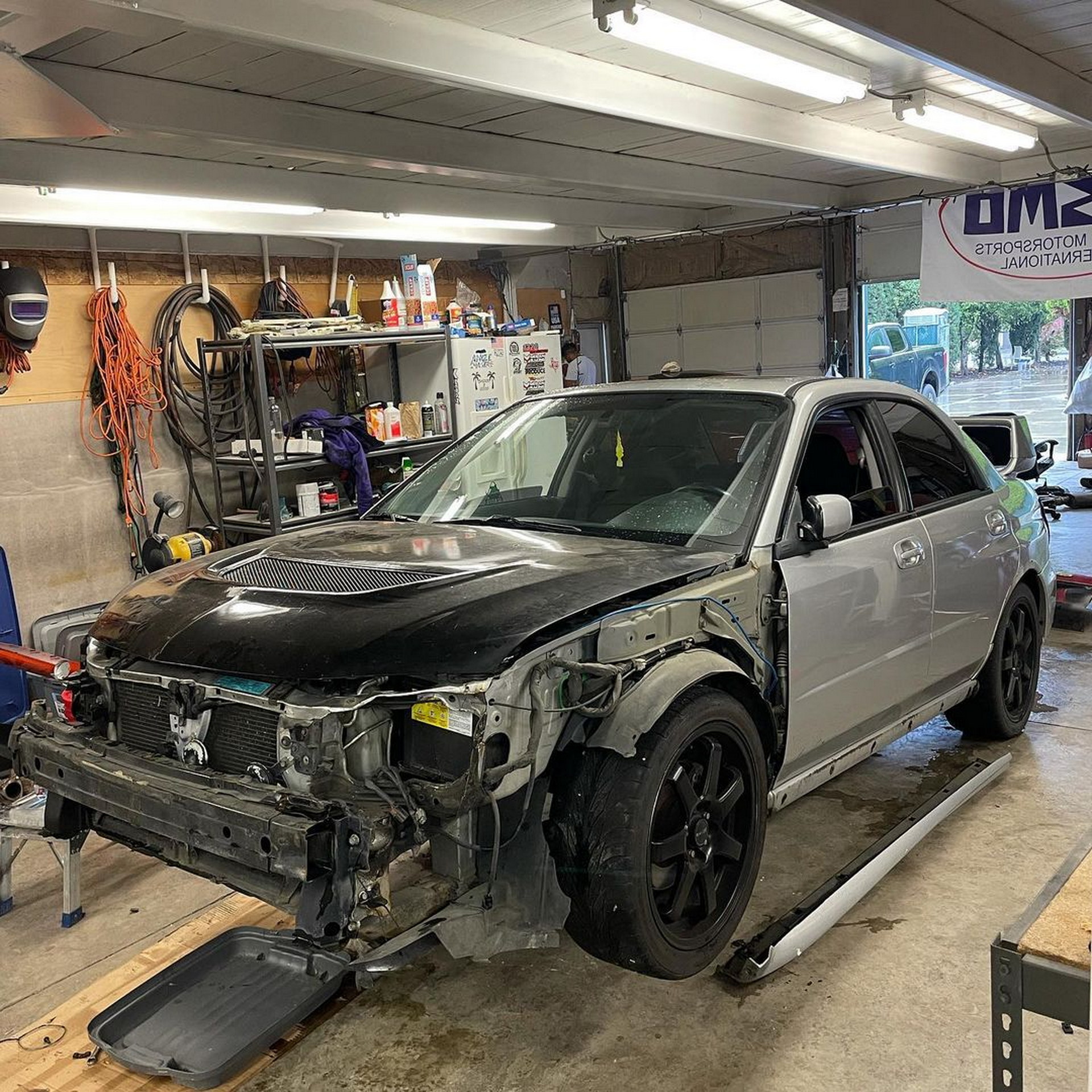 This Subaru Impreza WRX And Mitsubishi Evo Mashup Will Melt Your Brain