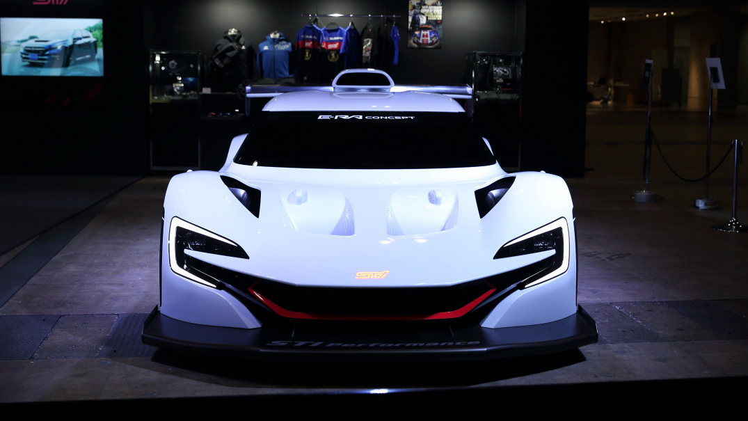 Subaru STI E-RA Electric Concept Charges Into Tokyo With 1,073 Horsepower