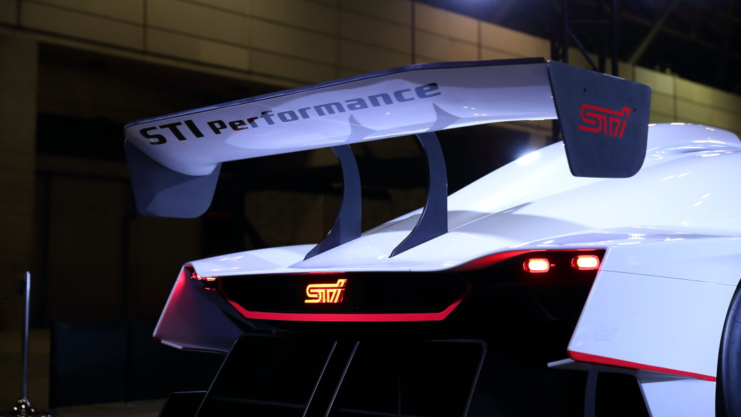 Subaru STI E-RA Electric Concept Charges Into Tokyo With 1,073 Horsepower