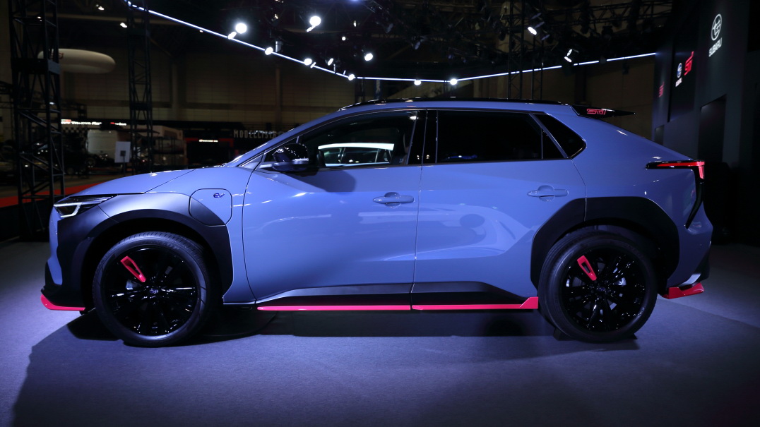 Subaru STI E-RA Electric Concept Charges Into Tokyo With 1,073 Horsepower