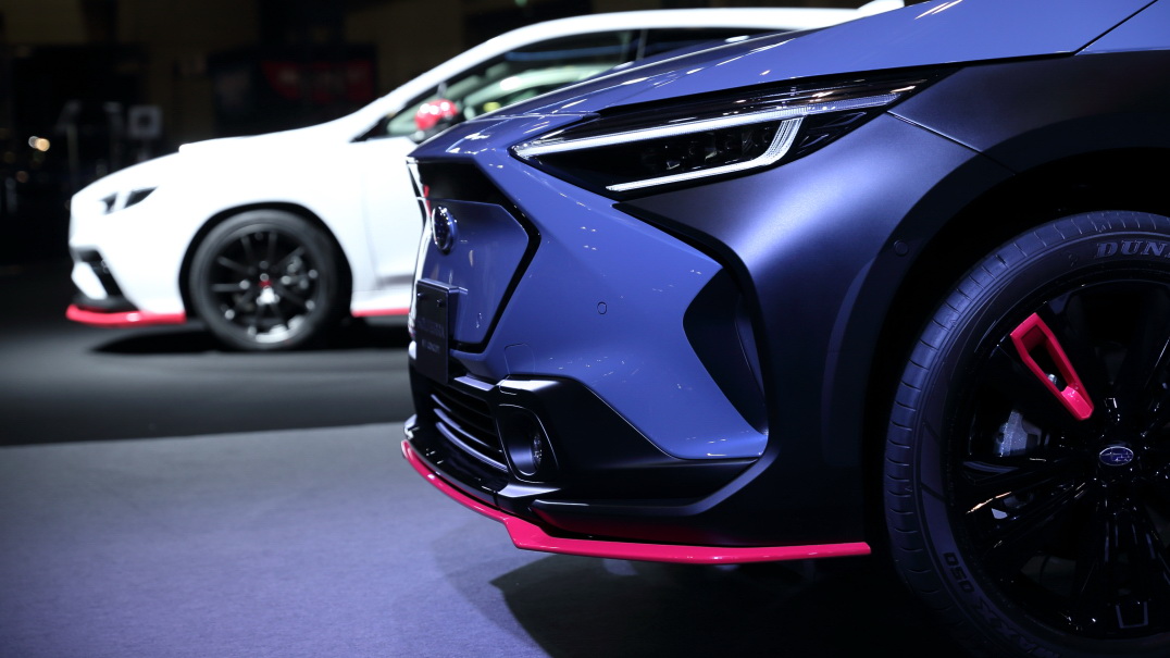 Subaru STI E-RA Electric Concept Charges Into Tokyo With 1,073 Horsepower