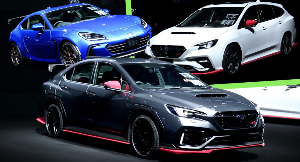 Subaru’s WRX S4, BRZ And Levorg Get The STI Performance Concept Treatment