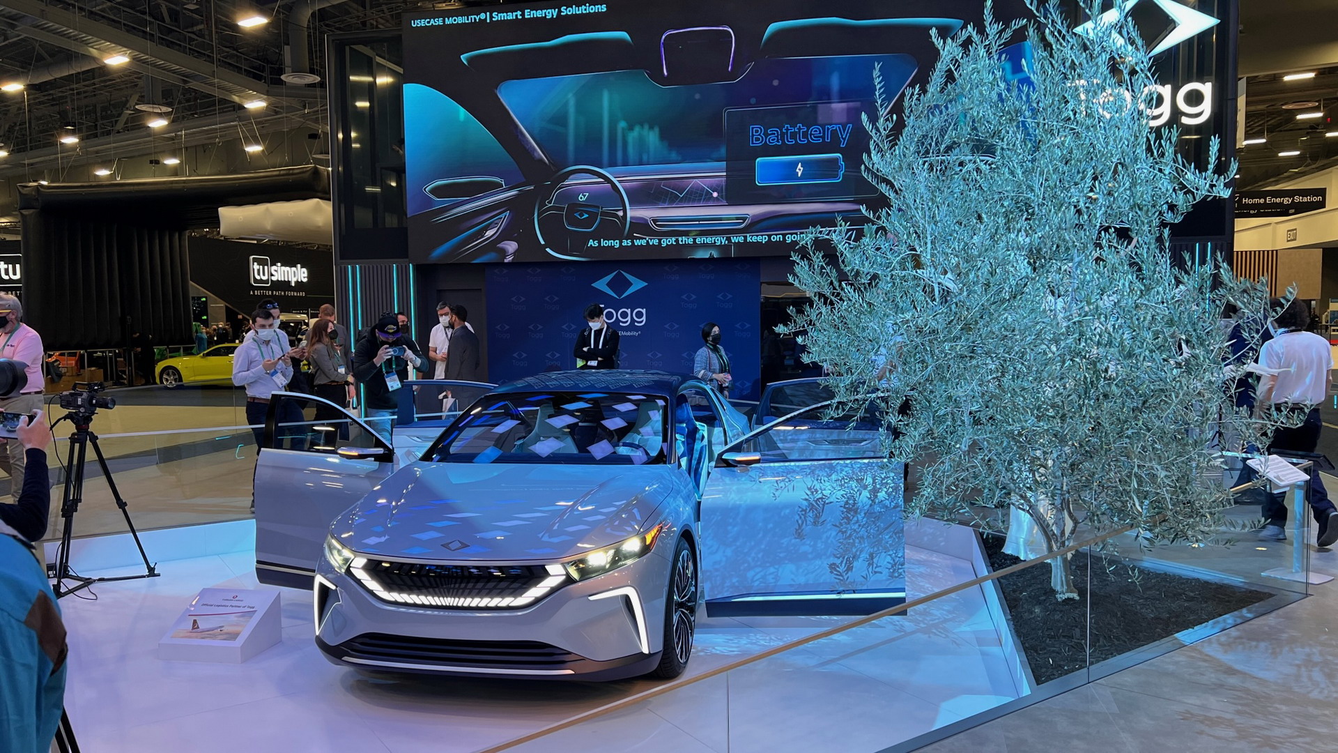 Turkey’s Togg Makes Public Debut At CES With Transition Concept Smart Device