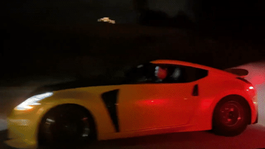 700-HP Nissan 370Z Blows And Erupts In Flames Trying To Catch Tesla Plaid | Carscoops