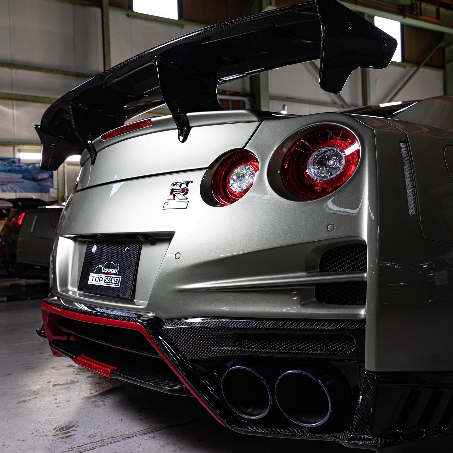 Top Secret Gives Nissan GT-R T-Spec A Relatively Restrained Makeover (And A Huge Wing)