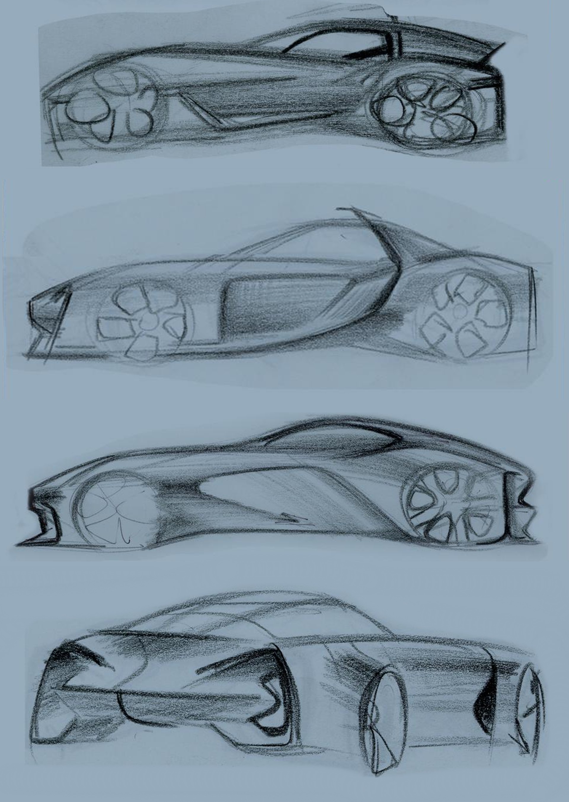 Take A Look At Toyota’s Early Design Proposals For The GR Supra Mk5