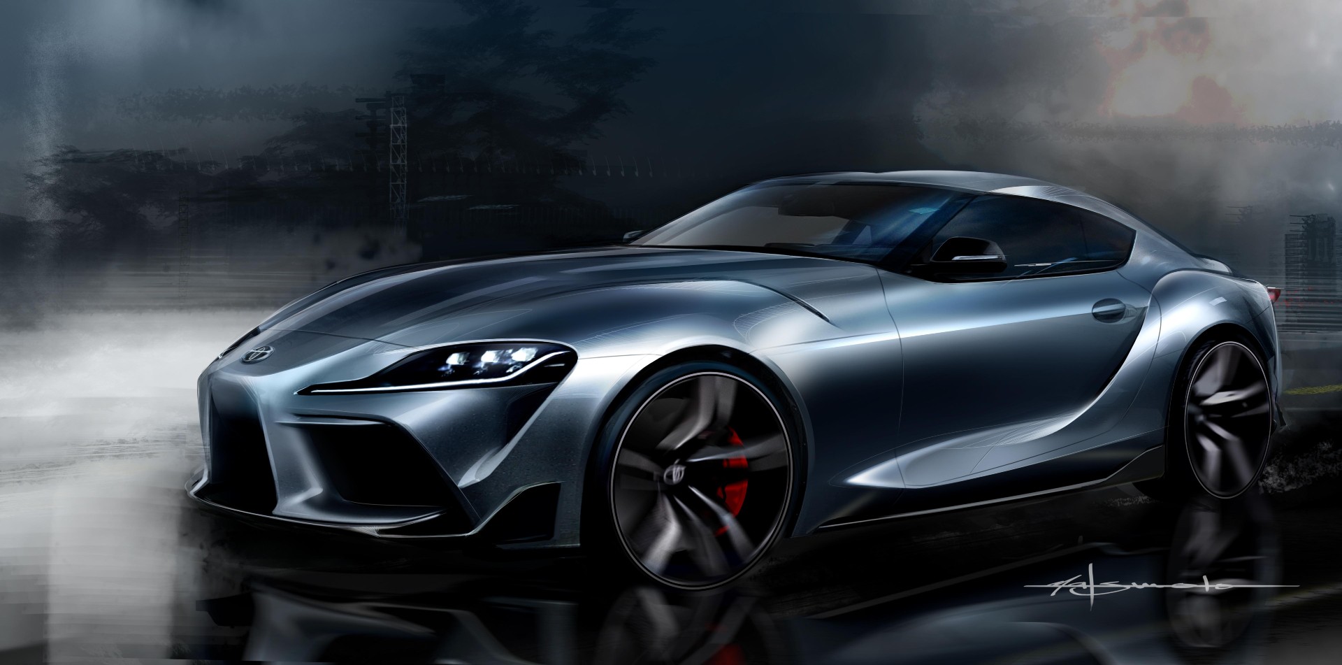 Take A Look At Toyota’s Early Design Proposals For The GR Supra Mk5