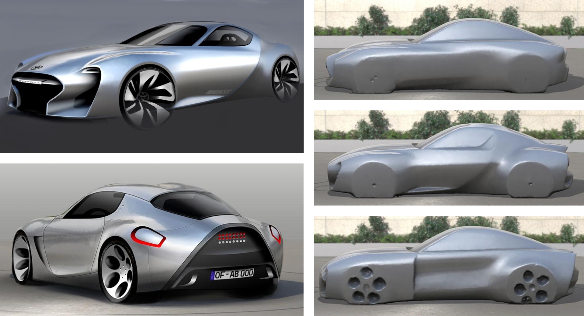 Futuristic Supercar Designs : custom vehicle designs