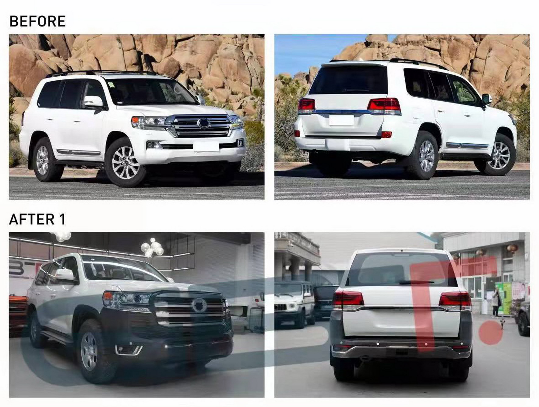 Can’t Wait In Line For A New Toyota Land Cruiser? Chinese Brand Will Turn Your Old 200 Into A 300 Series Lookalike