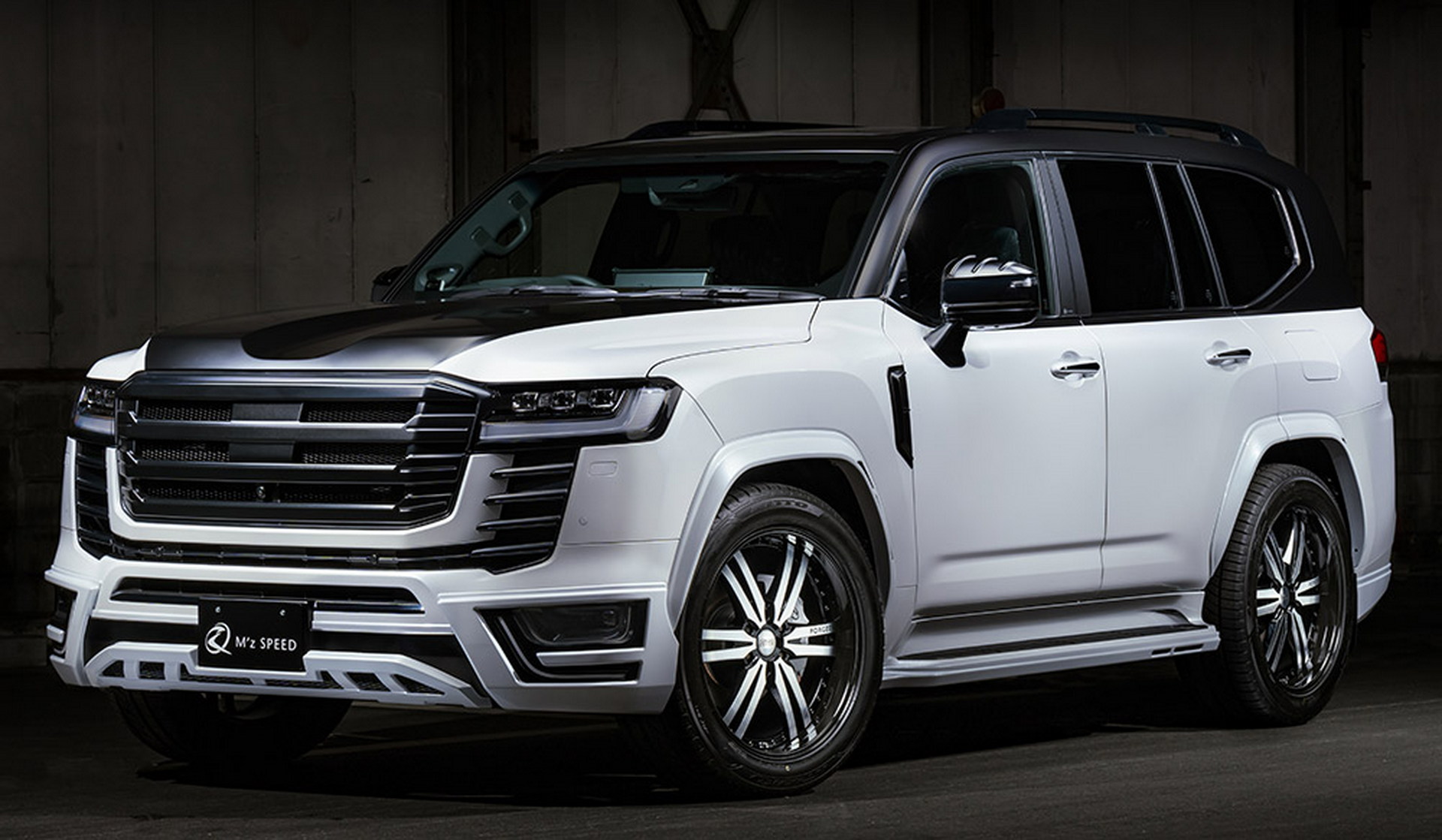 Toyota Land Cruiser 300 Gets A Sporty Bodykit From M'z Speed