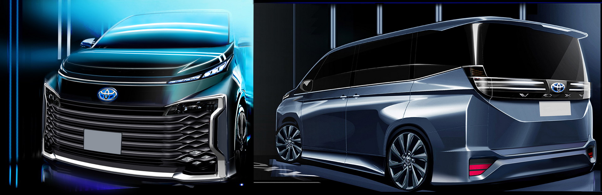 Toyota Noah And Voxy Minivans Debut In Japan With Up To Eight Seats And New Tech