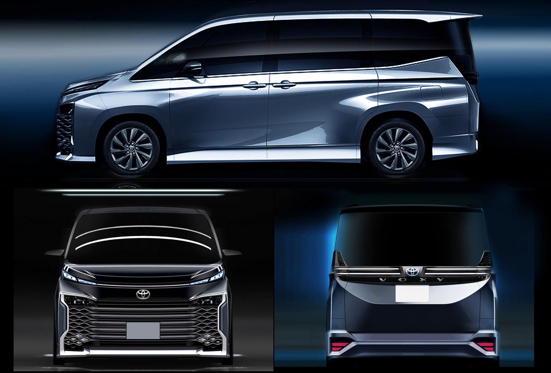 Toyota Noah And Voxy Minivans Debut In Japan With Up To Eight Seats And New Tech