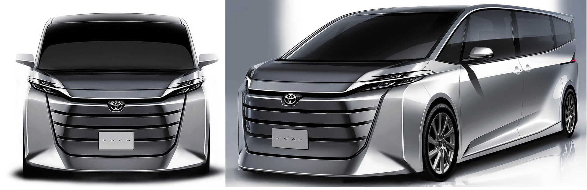 Toyota Noah And Voxy Minivans Debut In Japan With Up To Eight Seats And New Tech