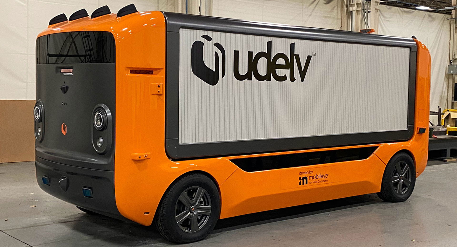 Udelv’s Autonomous Electric Delivery Vehicle Can Carry 2,000 Lbs Of