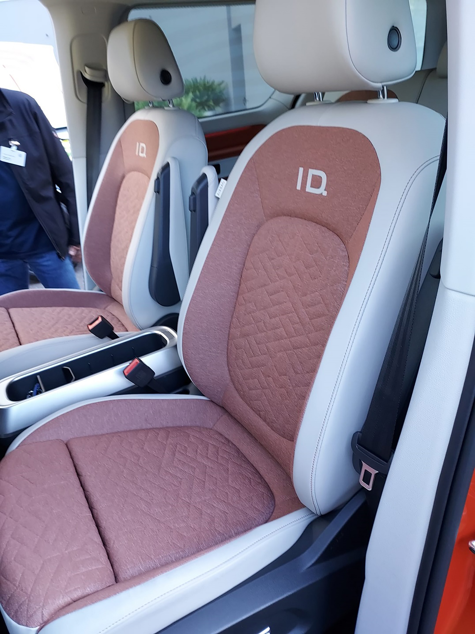 Leaked 2024 VW ID.BUZZ Interior Photos Show A Colorful But Rather Conventional Design