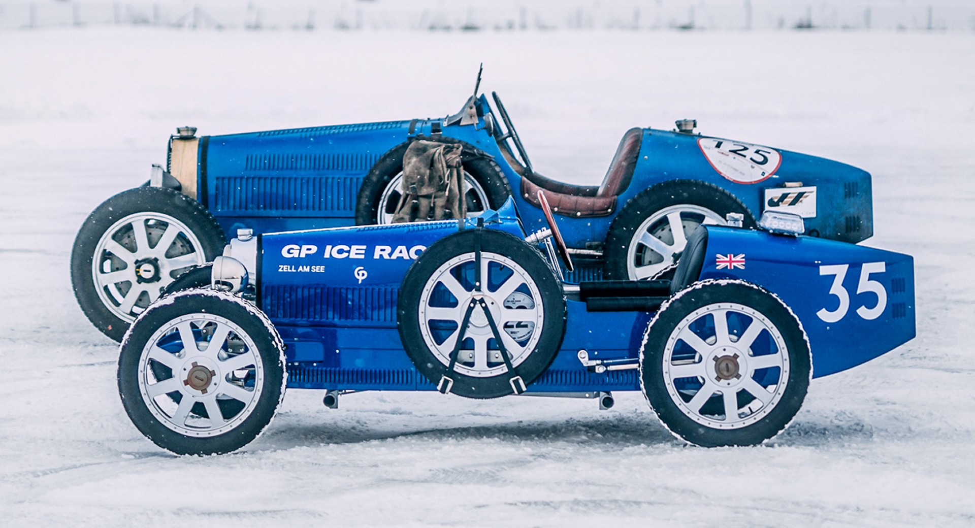 Bugatti Pays Homage To Its Racing History With The All-Electric Baby II At The GP Ice Race