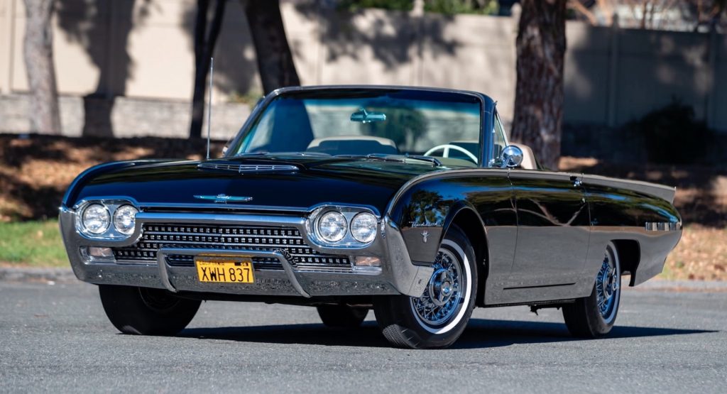 Rare 390 HP M-Code Roadster Is A 1962 Ford Thunderbird With Talons