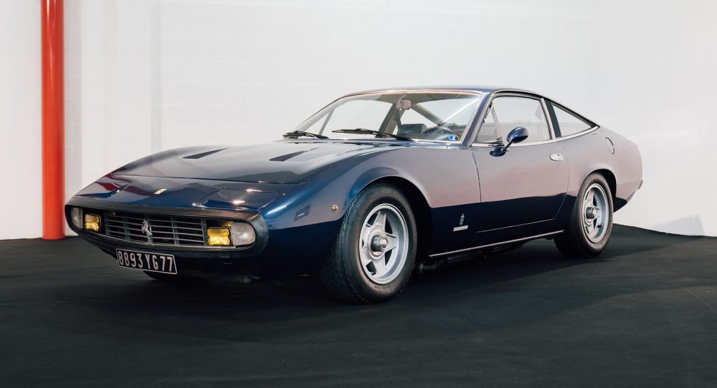 Unrestored And Rare 1972 Ferrari 365 GTC/4 By Pininfarina Sells For $227,000