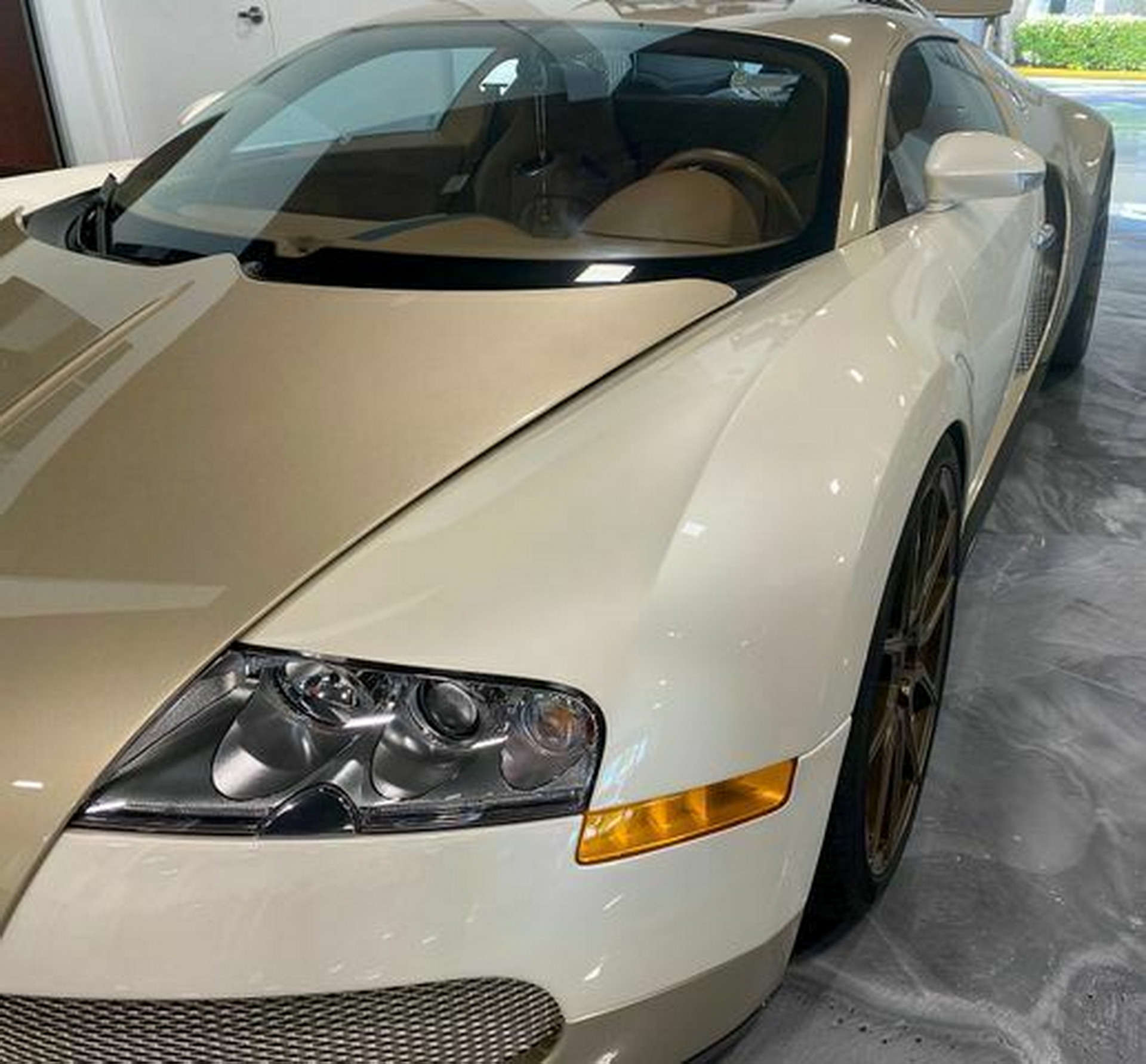 For $1.6 Million, Will You Go For A One Of A Kind Beige Bugatti Veyron?