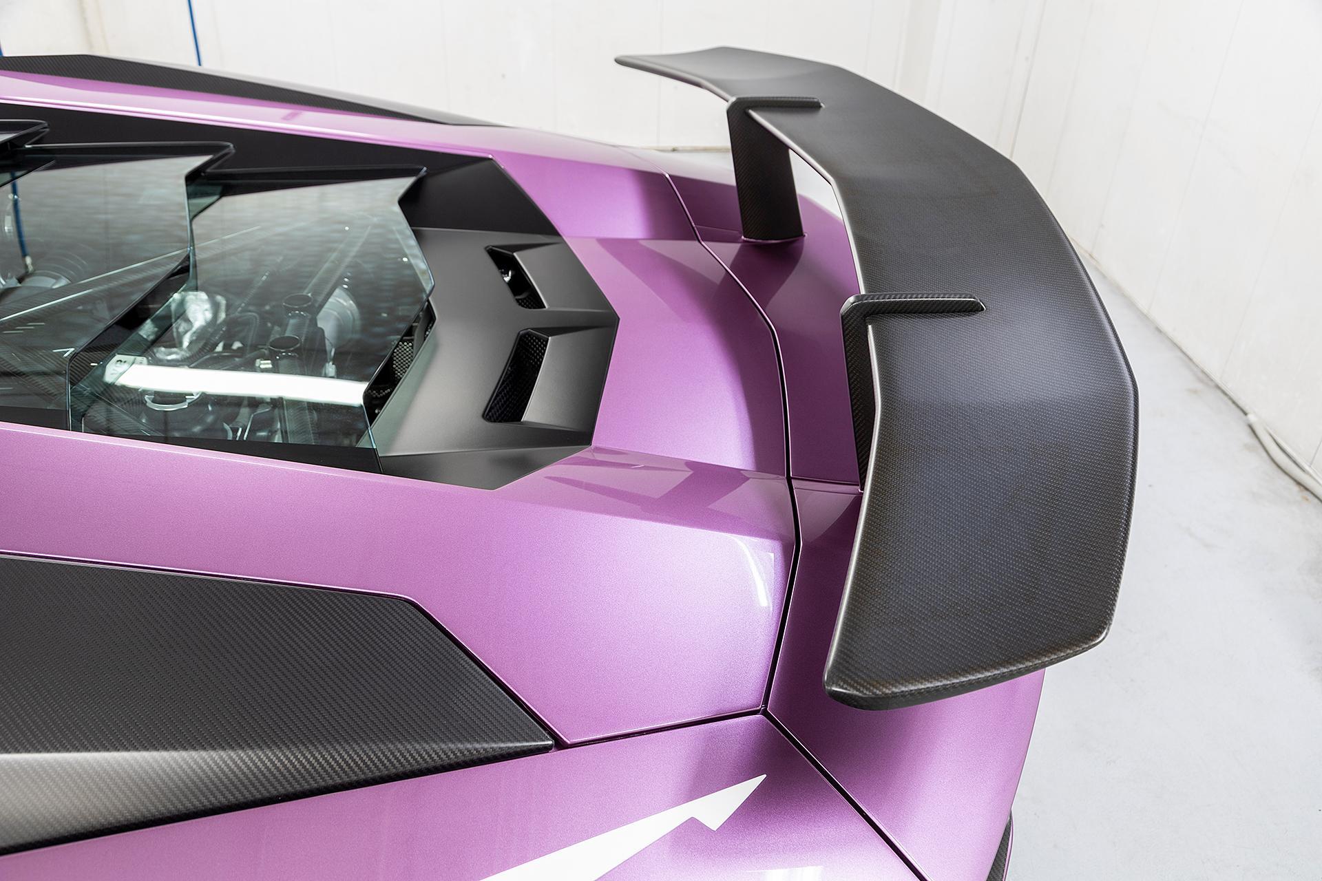 Gorgeous Lamborghini Aventador SV In SE30 Viola Pays Respects To Its Diablo Grandfather
