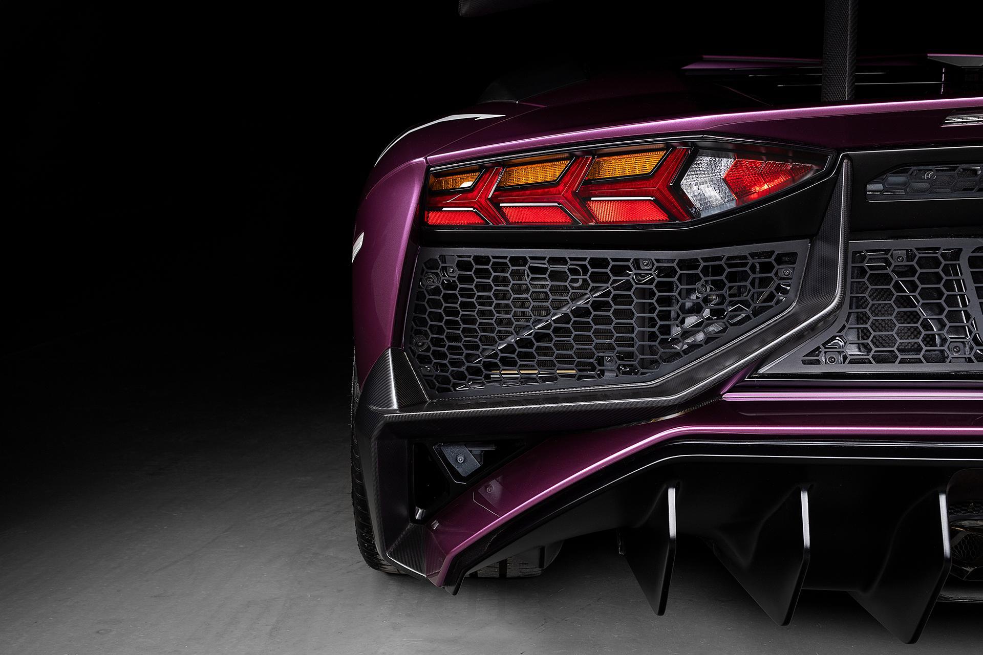 Gorgeous Lamborghini Aventador SV In SE30 Viola Pays Respects To Its Diablo Grandfather