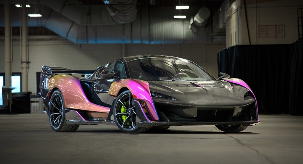 This Super Rare McLaren Sabre Features A Color Shifting Paint Job