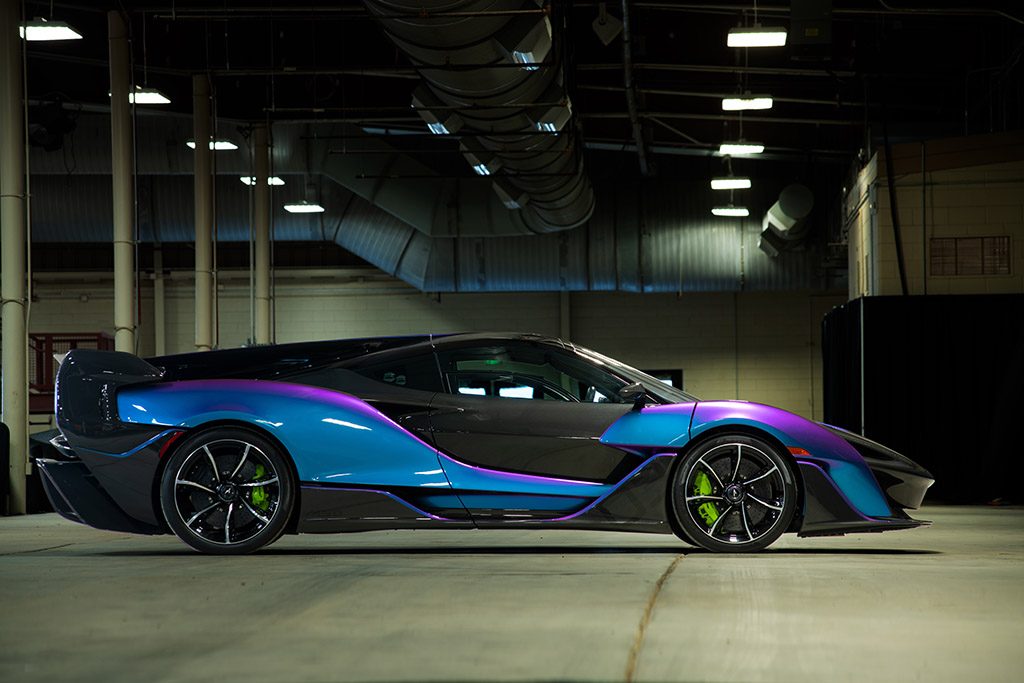 This Super Rare McLaren Sabre Features A Color Shifting Paint Job ...