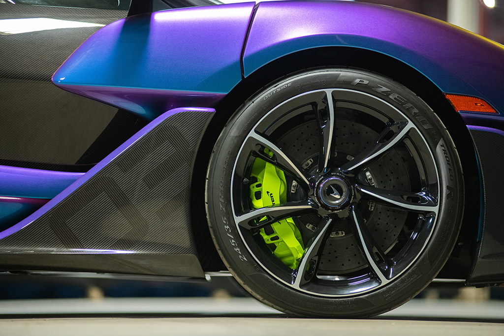 This Super Rare McLaren Sabre Features A Color Shifting Paint Job