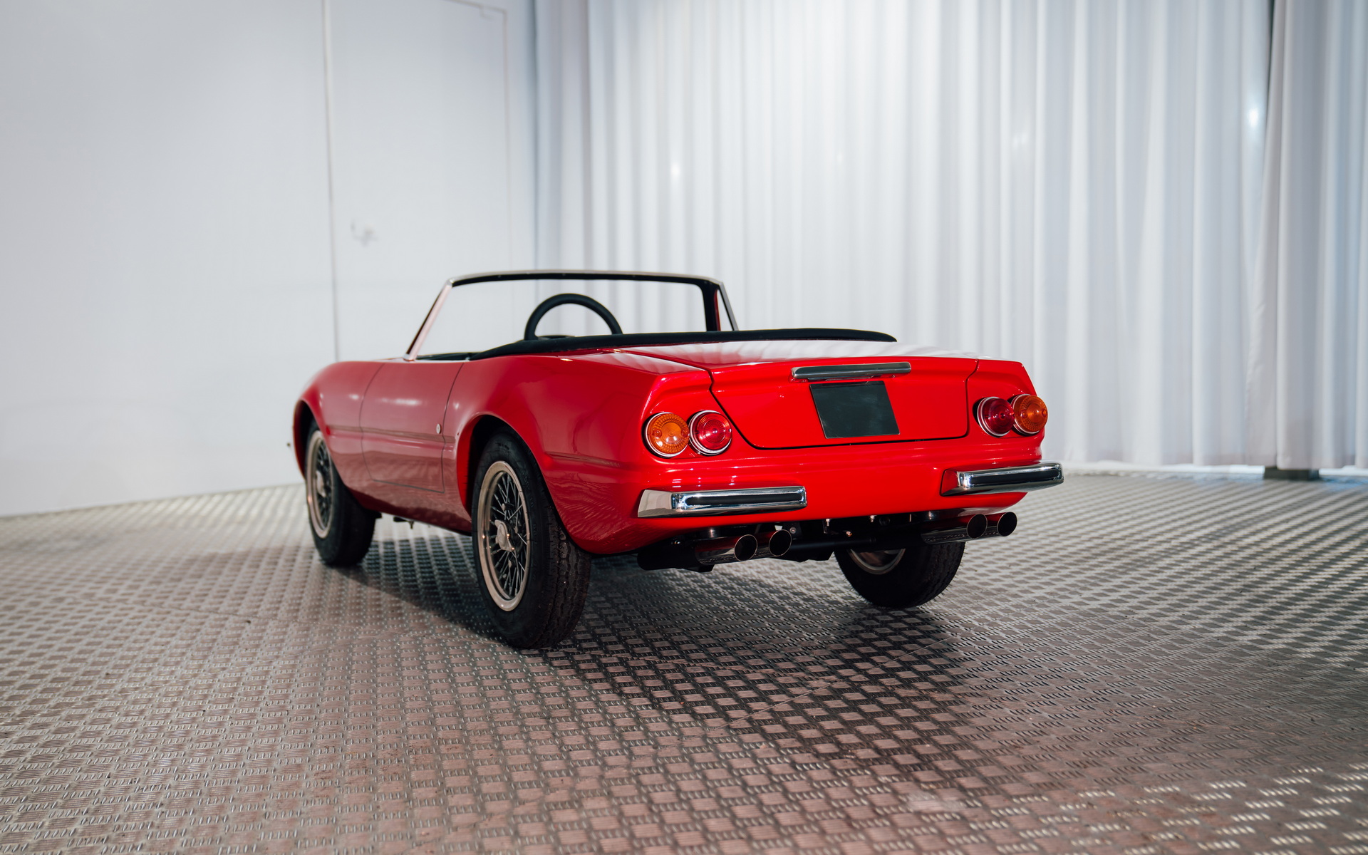Spoil Your Kids (Or Yourself) With This $30,000 Mini Ferrari Daytona That Has A 0.1-liter Engine