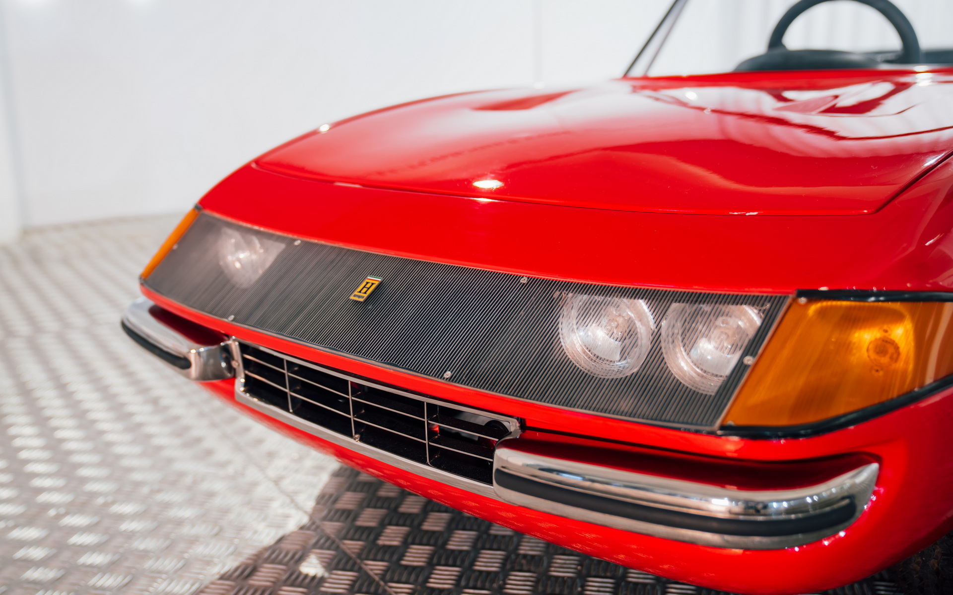 Spoil Your Kids (Or Yourself) With This $30,000 Mini Ferrari Daytona That Has A 0.1-liter Engine