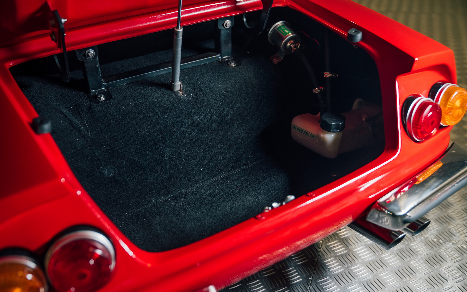 Spoil Your Kids (Or Yourself) With This $30,000 Mini Ferrari Daytona That Has A 0.1-liter Engine