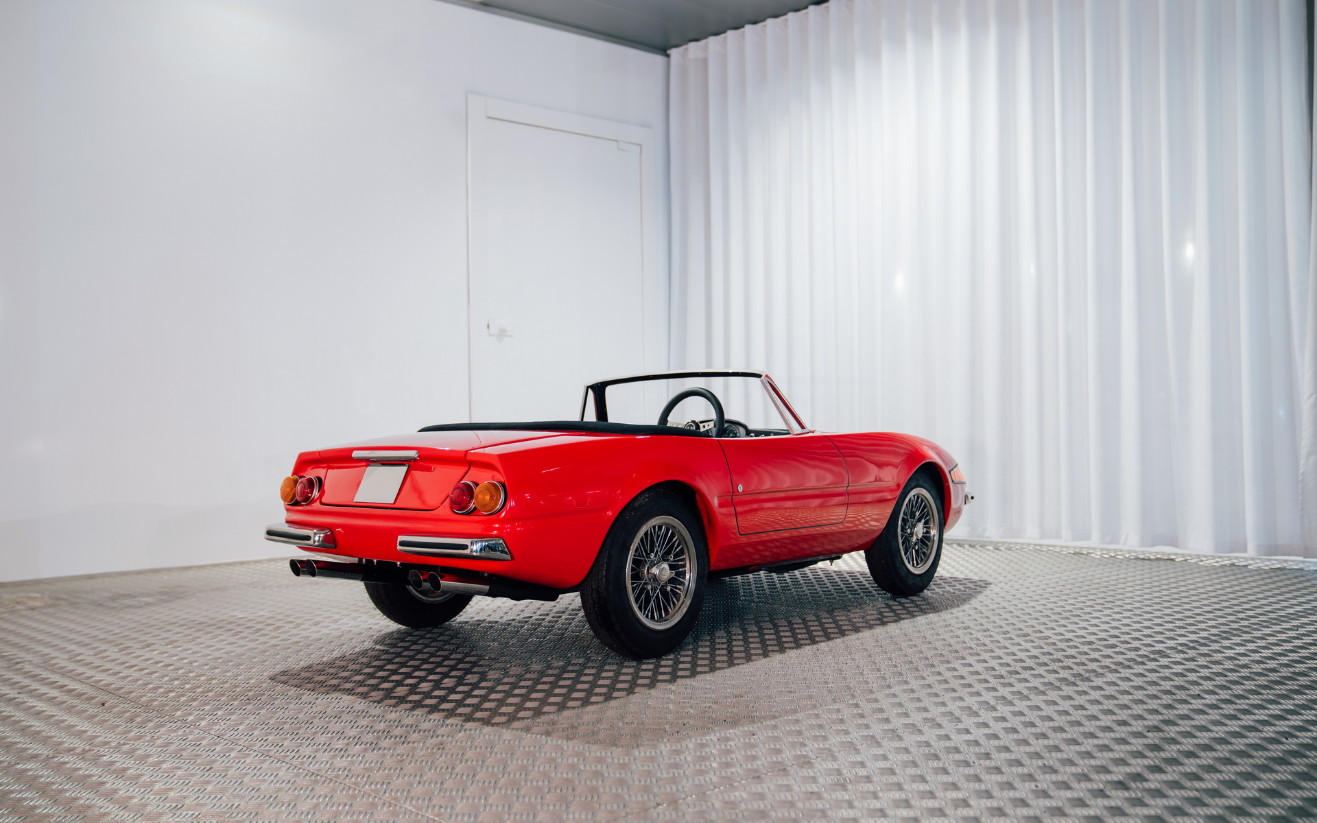 Spoil Your Kids (Or Yourself) With This $30,000 Mini Ferrari Daytona That Has A 0.1-liter Engine