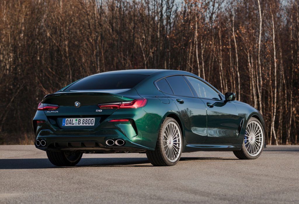 2023 Alpina B8 Gran Coupe Follows BMW 8 Series’ Footsteps With Glowing