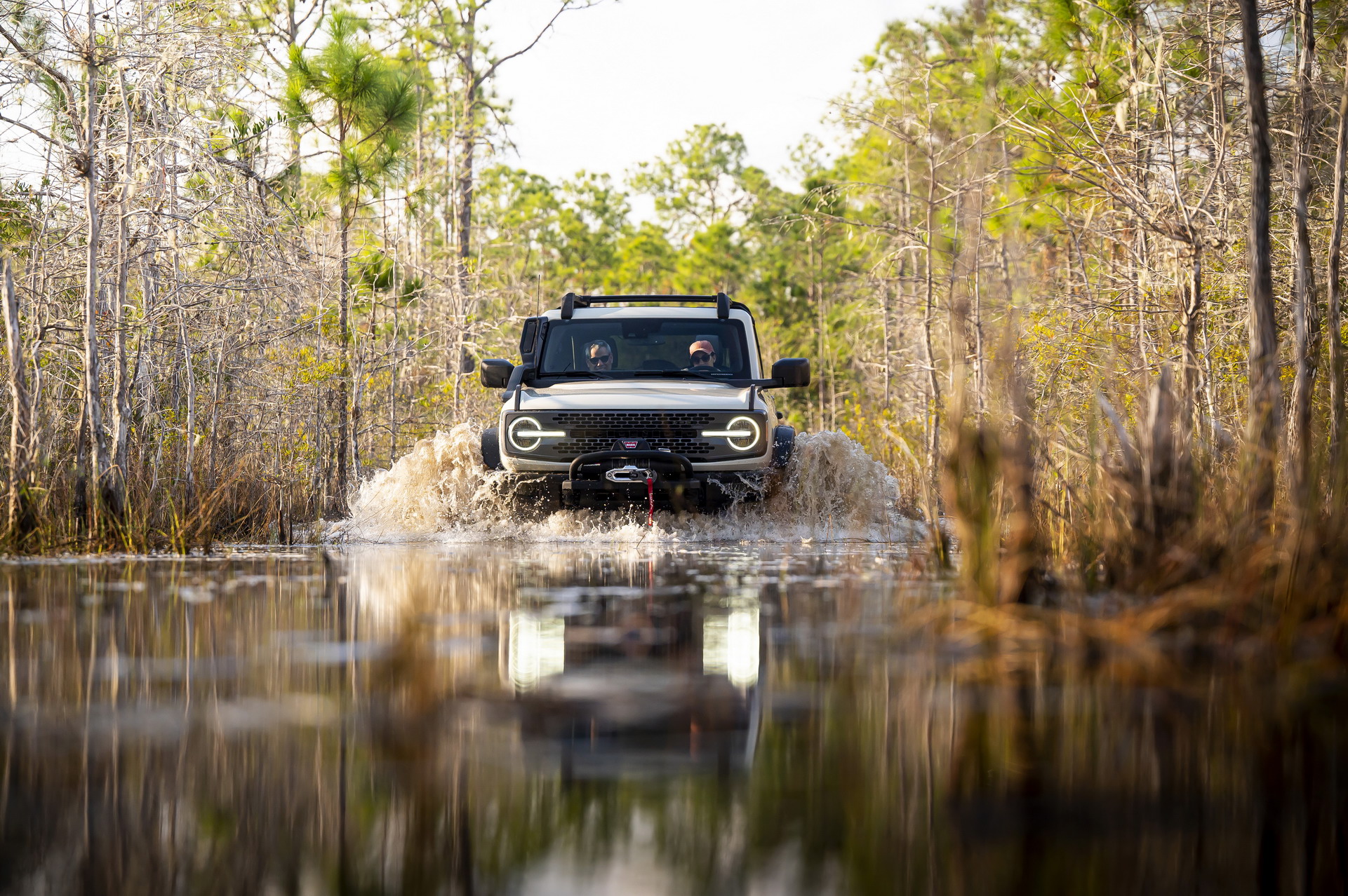 2022 Ford Bronco Everglades Gets Tough With A 10,000 Pound Winch And Snorkel For $53,000
