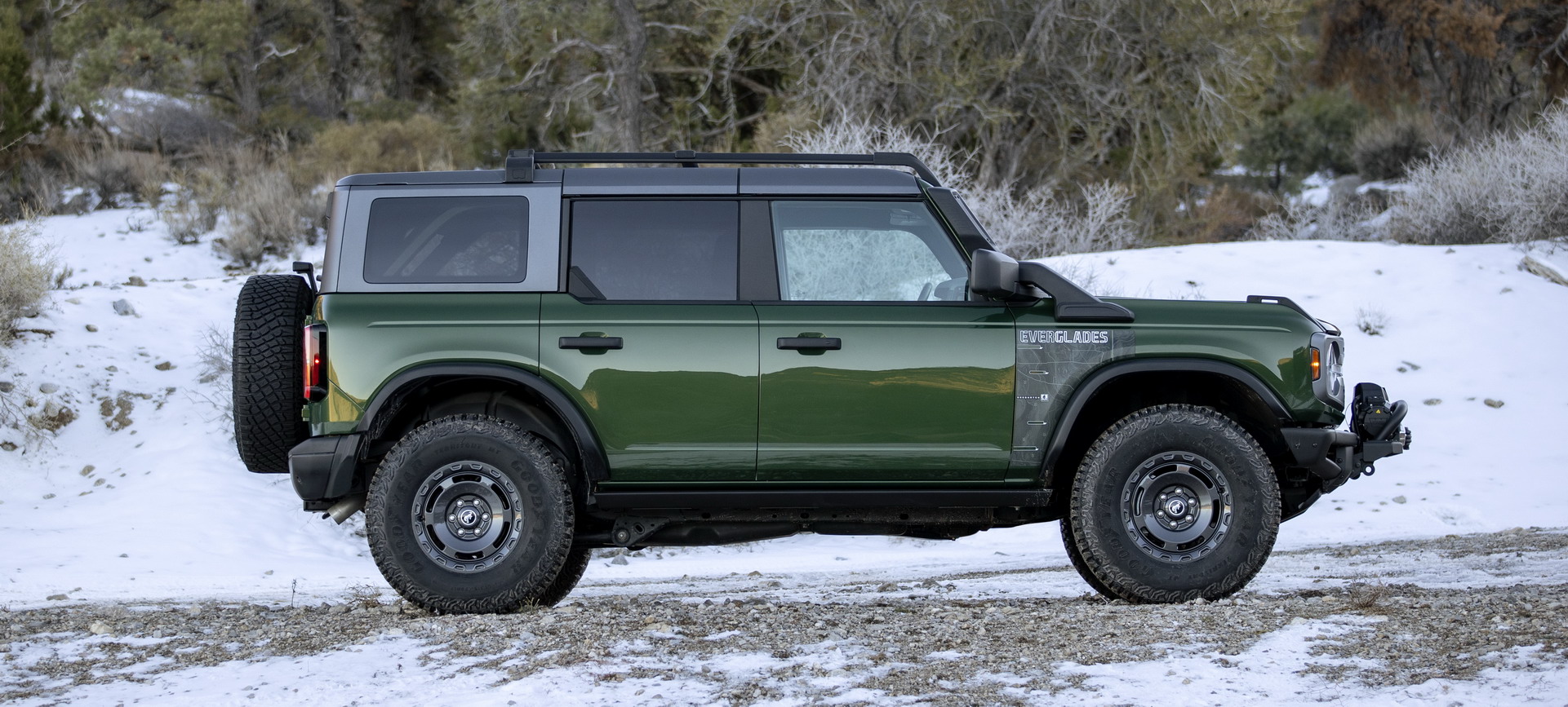 2022 Ford Bronco Everglades Gets Tough With A 10,000 Pound Winch And Snorkel For $53,000