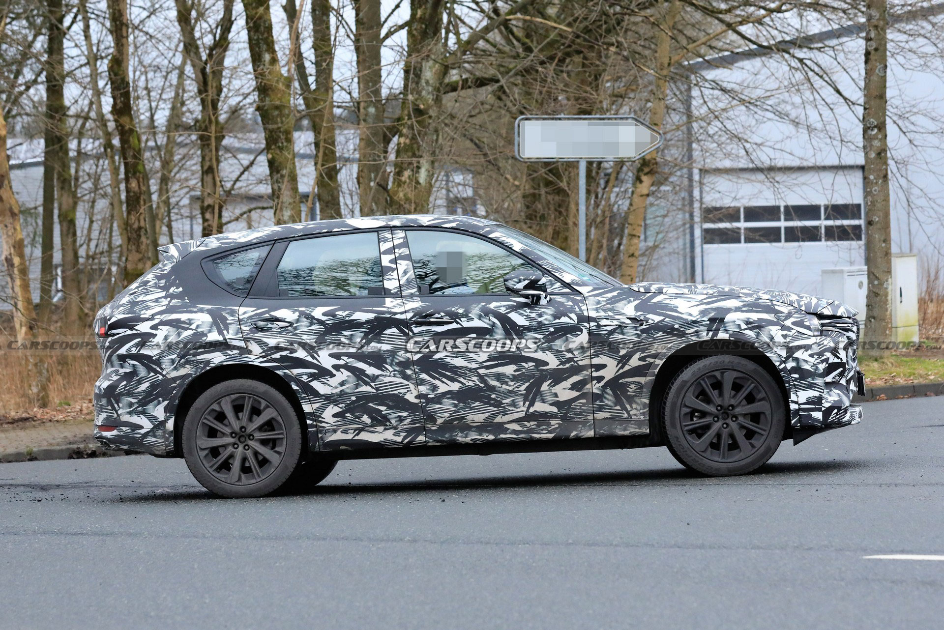 2022 Mazda CX-60 Spied Flaunting Four-Tailpipe Exhaust System, Debuts Next Month