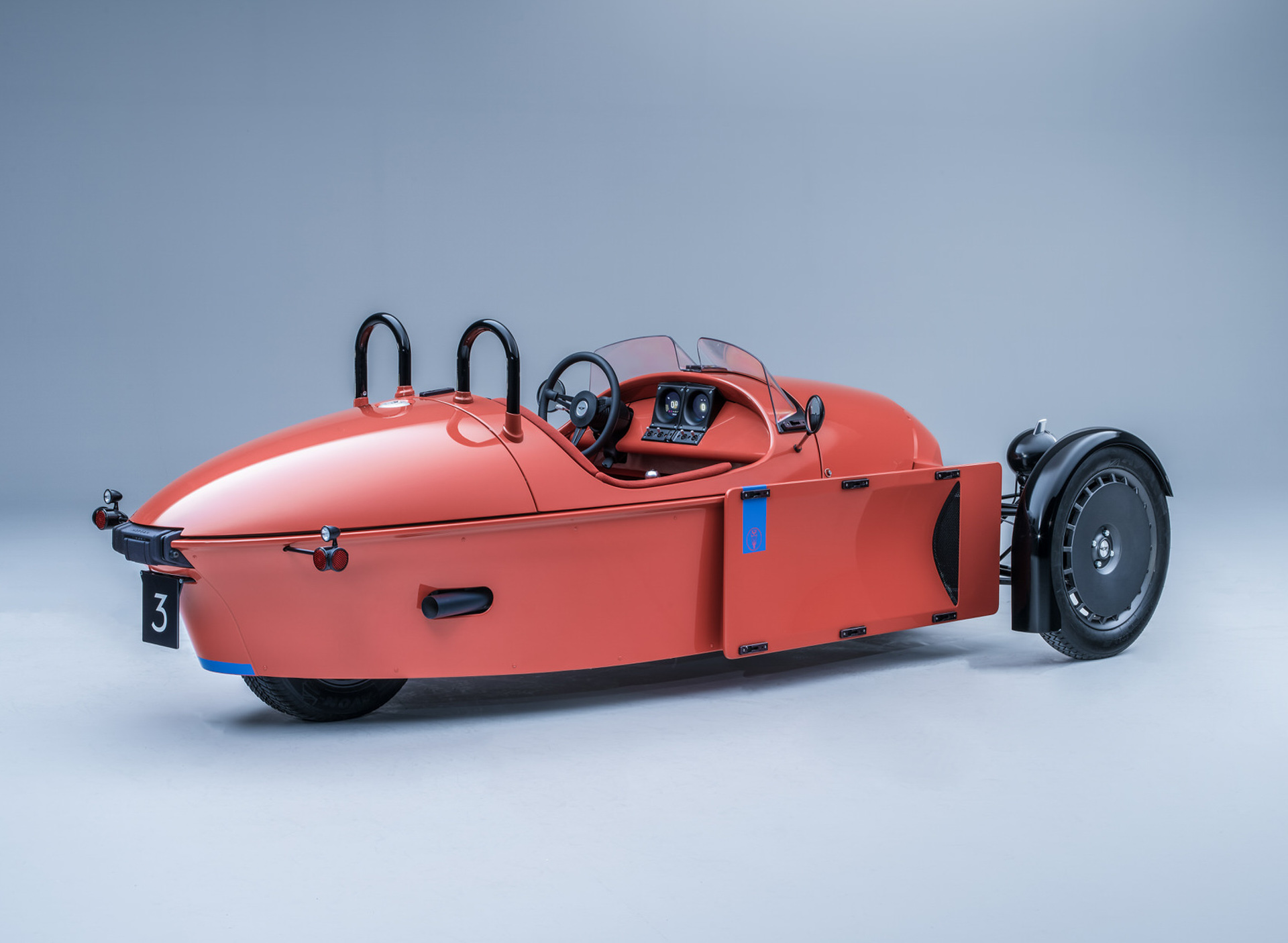 New Morgan Super 3 Drags Three-Wheeler Into Mid-Century Modern Age With Jet-Inspired Styling