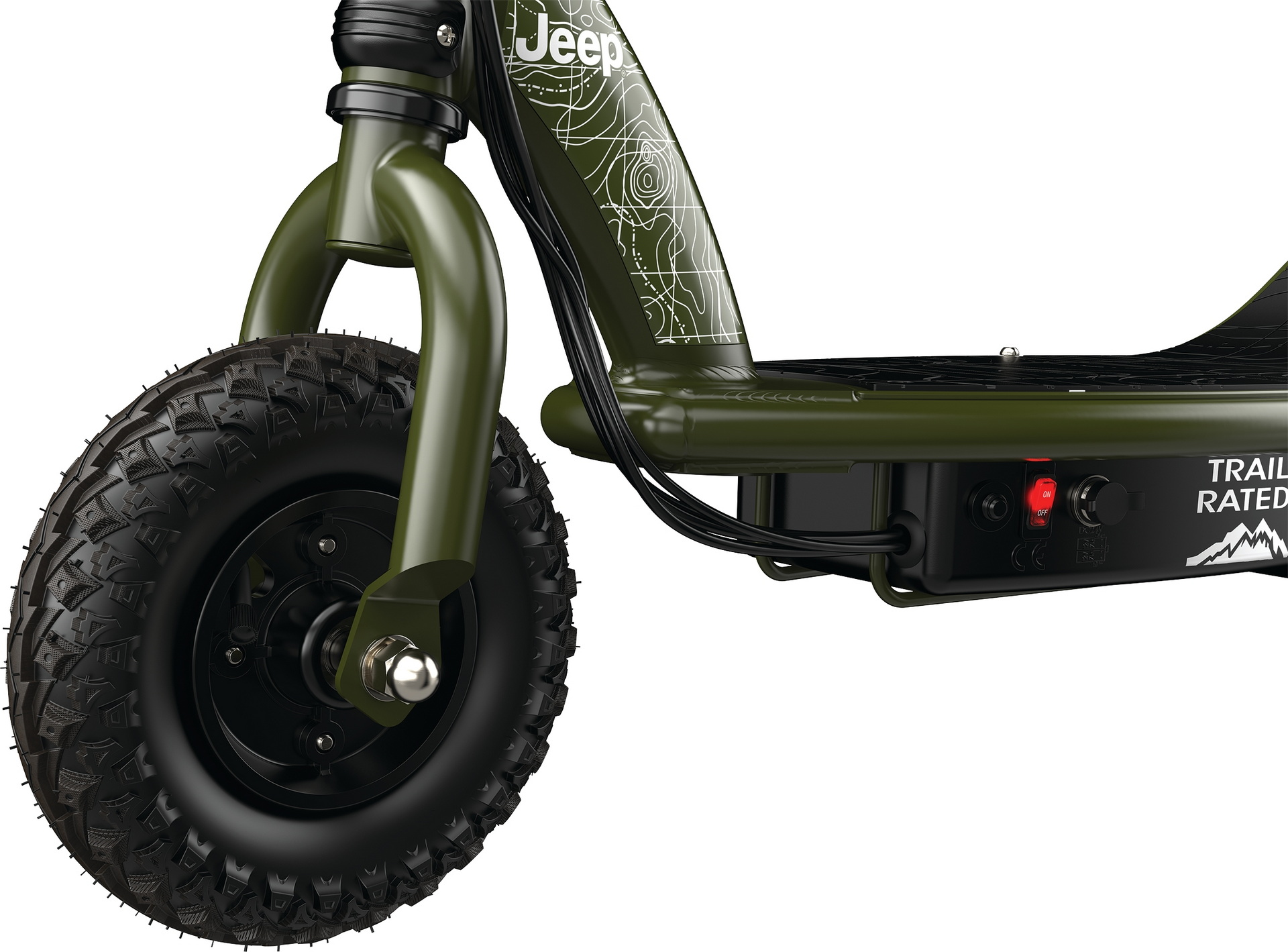Jeep RX200 Is A (Supposedly) Go-Anywhere Electric Scooter That’s Trail Rated