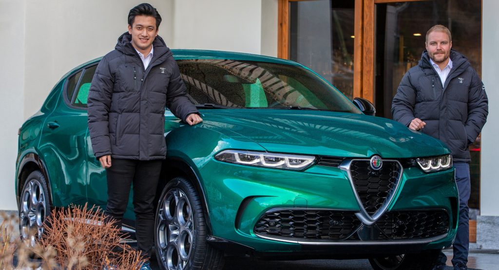  Alfa Romeo F1 Drivers Get First Taste Of The New Tonale