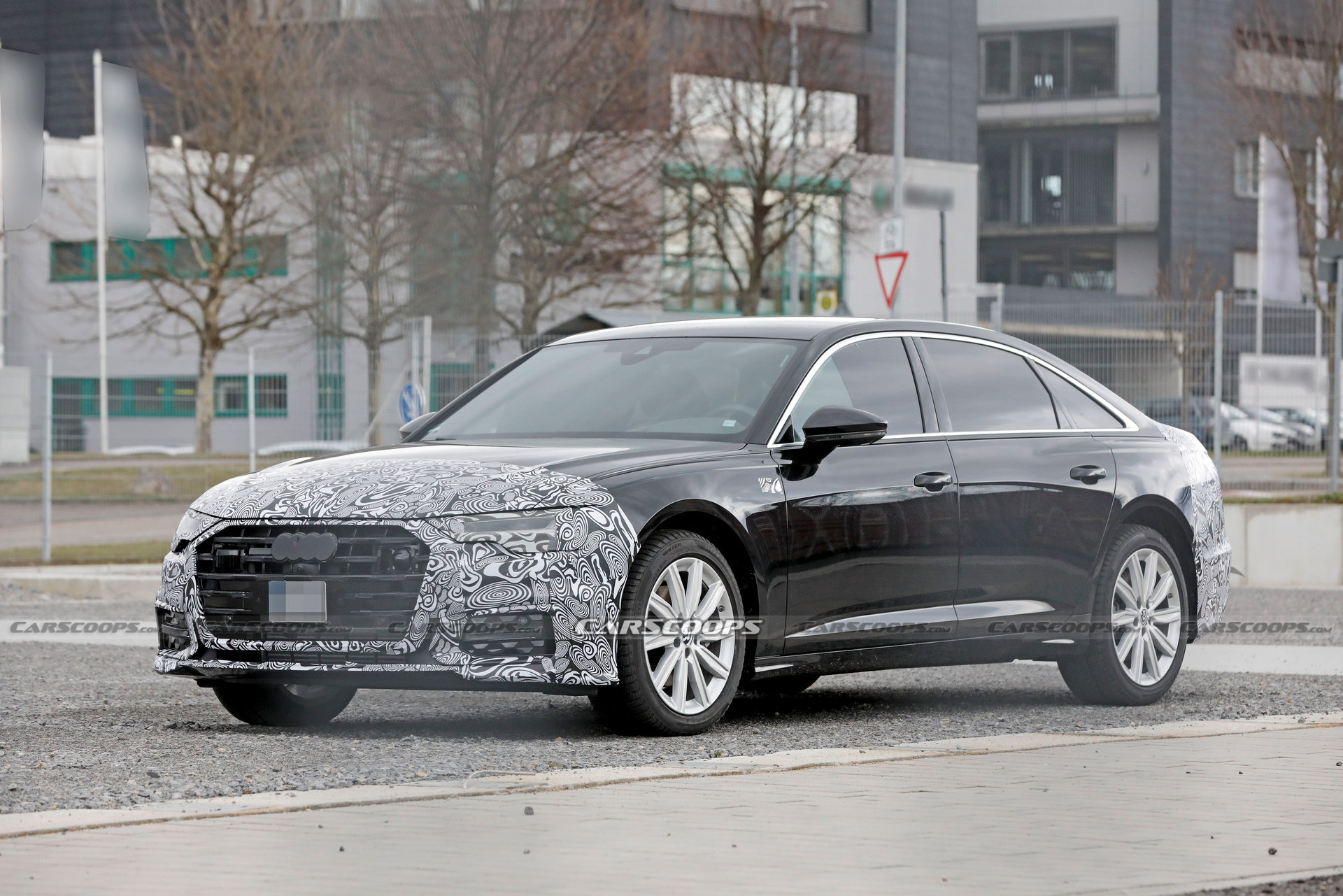 2023 Audi A6 L Facelift Nabbed In Disguise, Plays Spot The Differences (Updated)