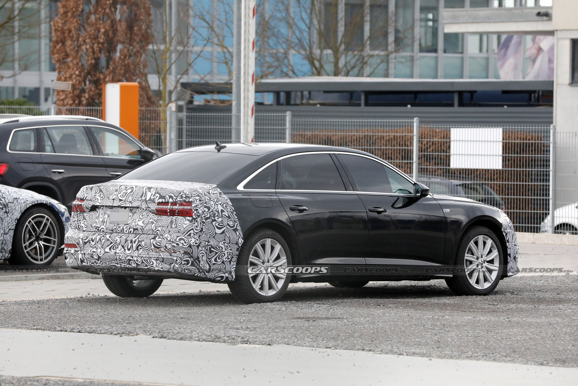 2023 Audi A6 L Facelift Nabbed In Disguise, Plays Spot The Differences (Updated)