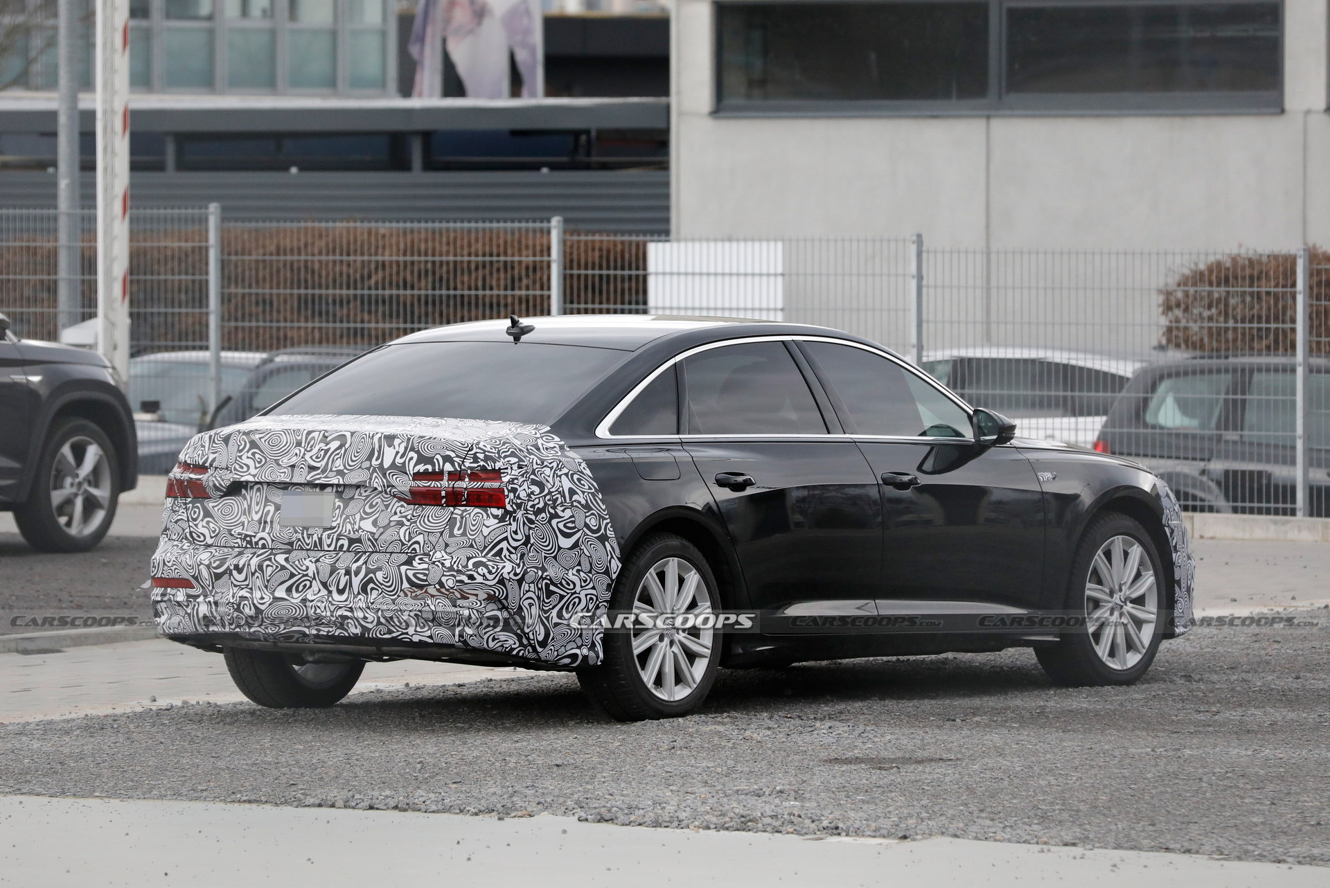 2023 Audi A6 L Facelift Nabbed In Disguise, Plays Spot The Differences (Updated)