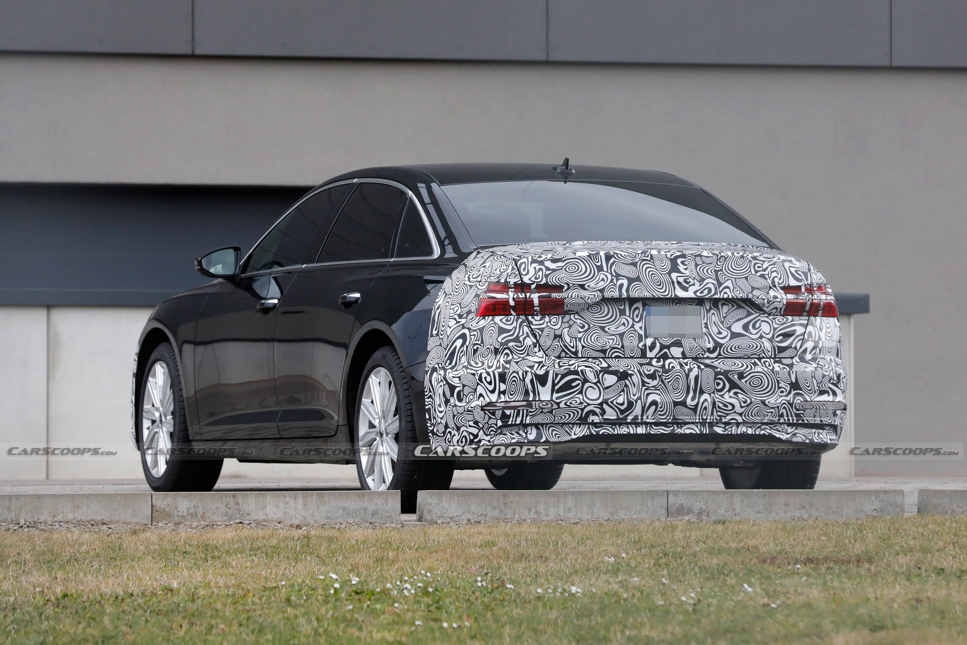 2023 Audi A6 L Facelift Nabbed In Disguise, Plays Spot The Differences (Updated)