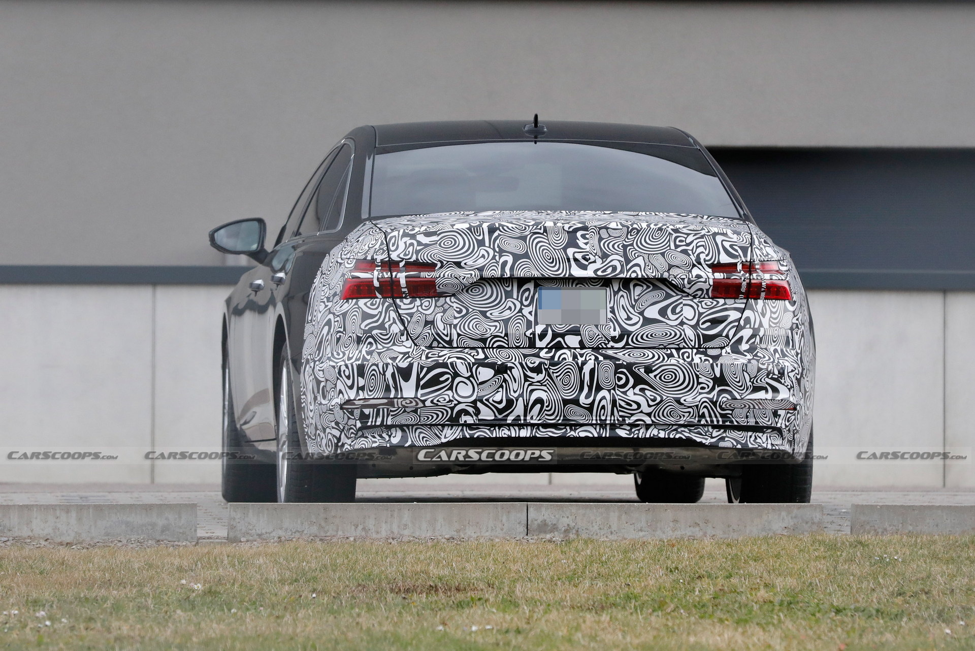 2023 Audi A6 L Facelift Nabbed In Disguise, Plays Spot The Differences (Updated)