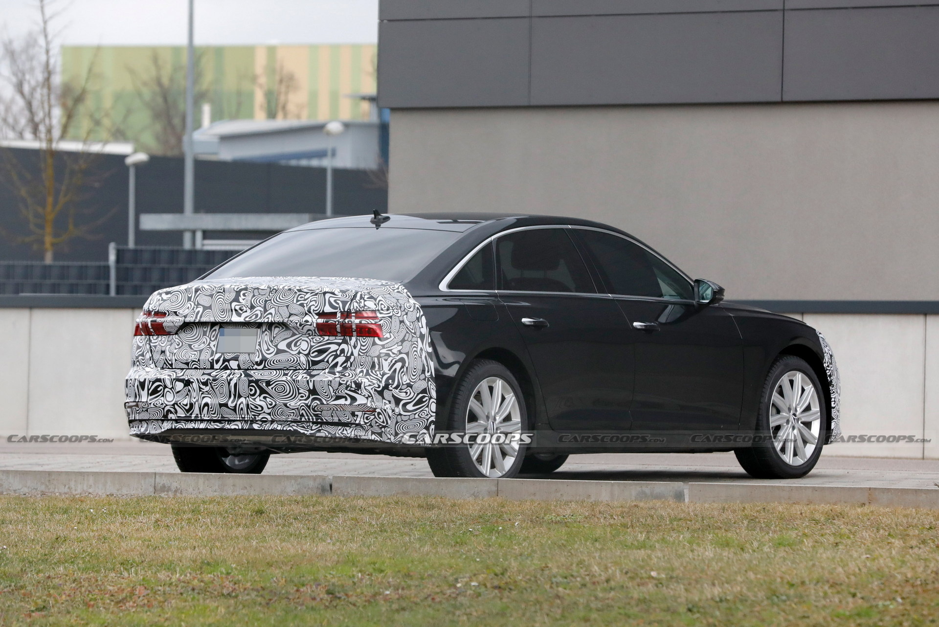 2023 Audi A6 L Facelift Nabbed In Disguise, Plays Spot The Differences (Updated)